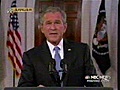 GEORGE BUSH NO APPLAUSE