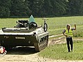 Verstehen Sie Spass Matze Knop in der Panzer