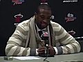 Dwyane Wade on getting &#039;angry&#039; against Hornets.