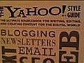 Yahoo Publishes a Style Guide