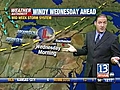 VIDEO: 13WHAM Weather Authority Afternoon Forecast 10-5-2009