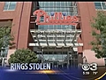 Fan Arrested For Stealing World Series Rings