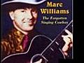 marc williams - the forgotten  singing couboy