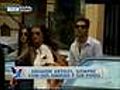 Ariadne Artiles de compras en la capital
