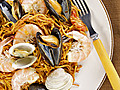 Fideos with Seafood