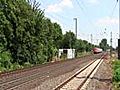 110 243-3 mit dem IC 1816 in Düsseldorf Oberbilk am 18.07.2010