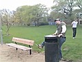 Trash Can Jump Fail