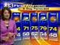Meteorologist Bernadette Woods' Overnight Forecast