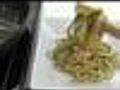 Spaghetti with Prawns - video