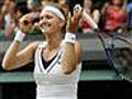 Kvitova upsets Sharapova to win Wimbledon