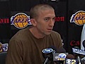 Steve Blake on joining the Lakers