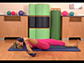 Pilates con elastico e pesetti - esercizi per muscoli ischio-crurali e leg circle