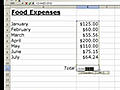 Excel Autosum Function