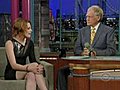 Late Night: Kristen Stewart Bombs on Letterman,  Again