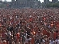 Dutch celebrate World Cup win over Brazil