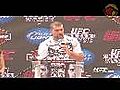 Shogun agradece ao UFC chance de disputar título com Lyoto