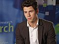 Nick Jonas in NYC to support diabetes charity