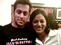 Salman’s thoughts are on his T-shirt
