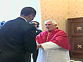 Obama meets with Pope