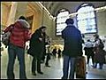 Frozen flashmob en Grand Central Station de Nueva York