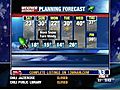 VIDEO: 13WHAM Weather Authority Evening Forecast, 12/19/08