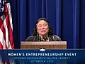 White House Women’s Entrepreneurship Conference: Opening Session