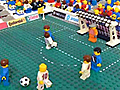 Ricostruzione della partita con i Lego