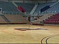 Palestra floor renovation