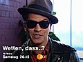 Bruno Mars freut sich auf Augsburg [HQ]