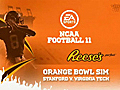 Official NCAA Football 11 Orange Bowl Sim