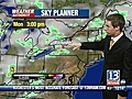 VIDEO: 13WHAM Weather Authority Midday Forecast &#8212; 08/10/09