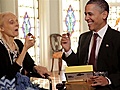 Onion News Network - Obama Befriends Rich Elderly Widow In Hopes She’ll Put Nation In Her Will