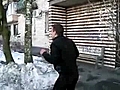 Un Russe fait un bad trip devant la police