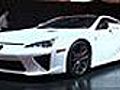 2009 Tokyo: Lexus LFA Unveiling Video