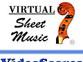 o Score sheet music - Video Score