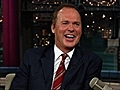 David Letterman - Michael Keaton’s Conch Story