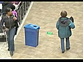 Recycle a Bottle,  Flashmob Style