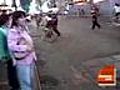 Cop Strikes Bicyclist On Tape