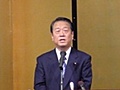 「参院選で勝利を」　民主・小沢幹事長、福島であいさつ