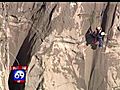 Naked Woman Rescued From Cliffs