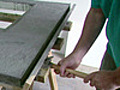 Remove a Concrete Counter Mold