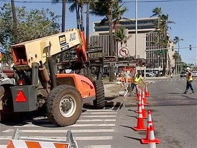 City Improves Ala Moana Sewer Line