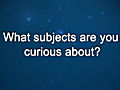 Curiosity: Ted Leonsis: On Subjects he is Curious about.