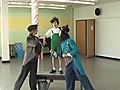 Pennsylvania Youth Theatre rehearses Pinocchio.