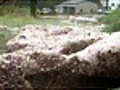 Forte chuva de granizo atinge interior do Paraná