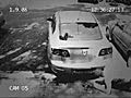 Caught On Security Camera in Parking Lot