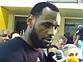 LeBron James on slow starts