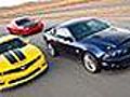 Hennessey HPE650 Camaro vs Shelby Super Snake vs Speedfactory Challenger Muscle Car Tuners Comparison Video