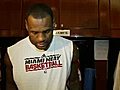 Lebron James Pregame interview