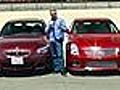 Comparison: 2009 Cadillac CTS-V vs. 2009 BMW M5 Performance Testing Video